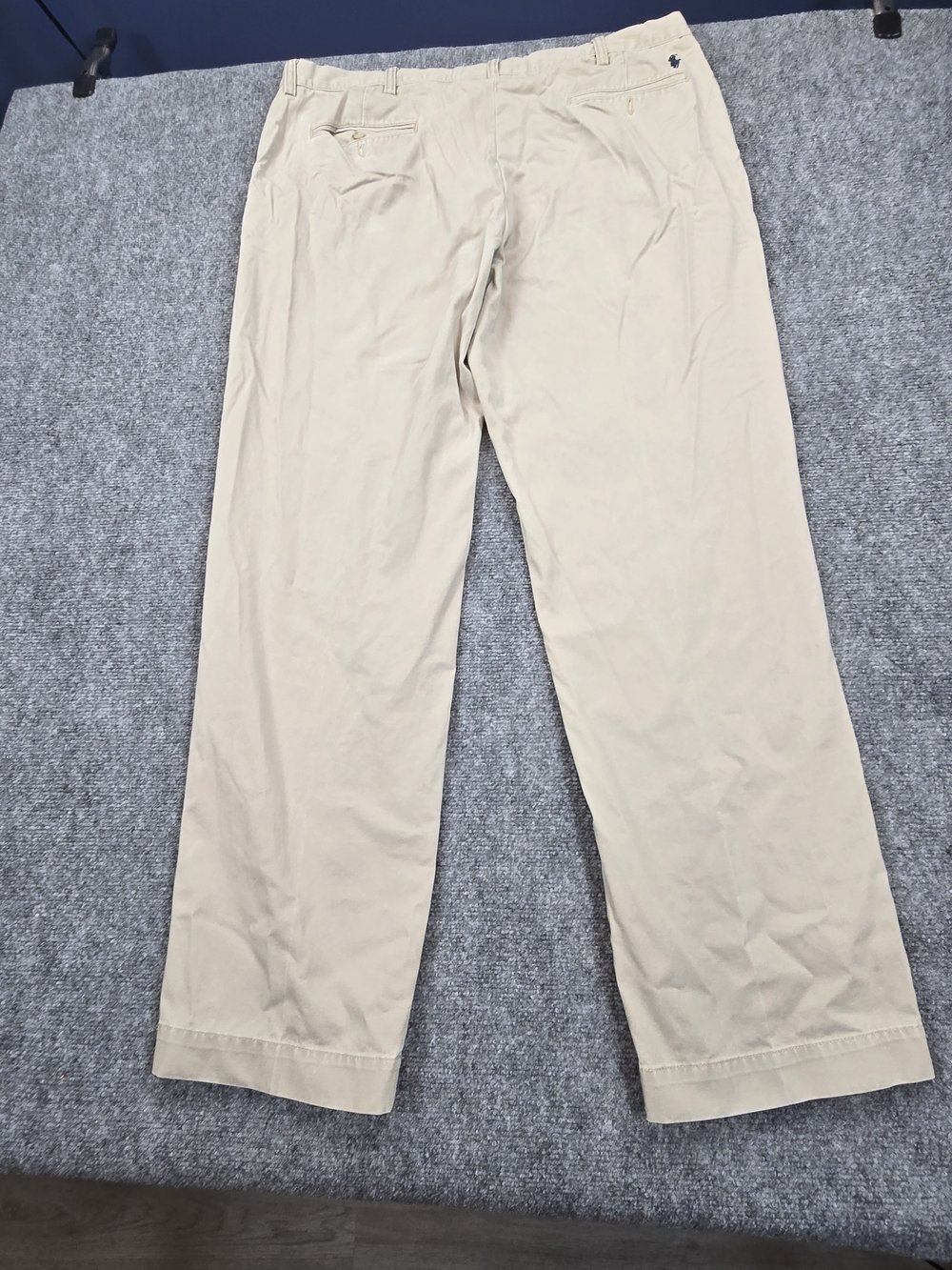 Polo Ralph Lauren Preston Chino Pants Mens 38x34 Tan Straight Leg Classic - Picture 8 of 8